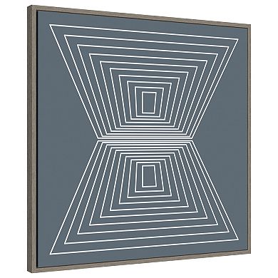 Inverted By Sandi Hauanio Framed Canvas Wall Art Print
