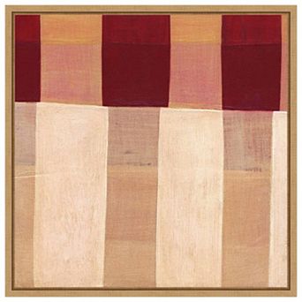 Broken Stripes 1 By Laura Nugent Framed Canvas Wall Art Print