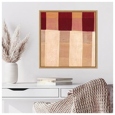 Broken Stripes 1 By Laura Nugent Framed Canvas Wall Art Print