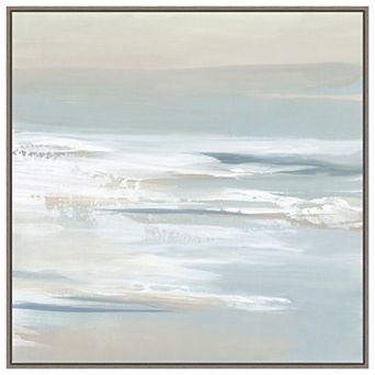 Shadows Of The Sea I By Lera Framed Canvas Wall Art Print