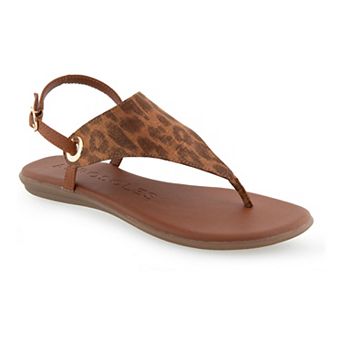 Aerosoles Conclusion Women's Cheetah Print Thong Sandals