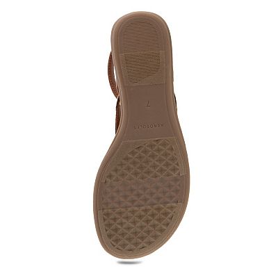 Aerosoles Conclusion Women's Cheetah Print Thong Sandals