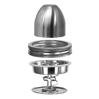 Chouami Fermentation Lid Stainless Steel Fermenting Lid For Use With Le Parfait Glass Jars