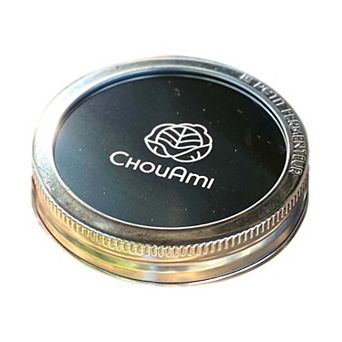 Chouami Stainless Steel Flat Panel And Ring Storage Set Fits Le Parfait Glass Screw Top Jars