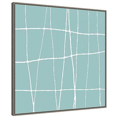 Circular Motion 3 By Natasha Barnes Framed Canvas Wall Art Print