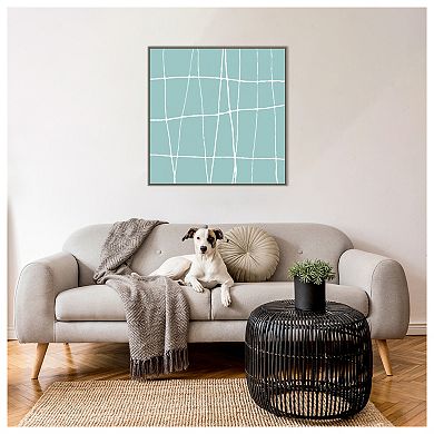 Circular Motion 3 By Natasha Barnes Framed Canvas Wall Art Print