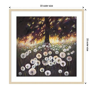 Field Of Dreams By Helen White Wood Framed Wall Art Print