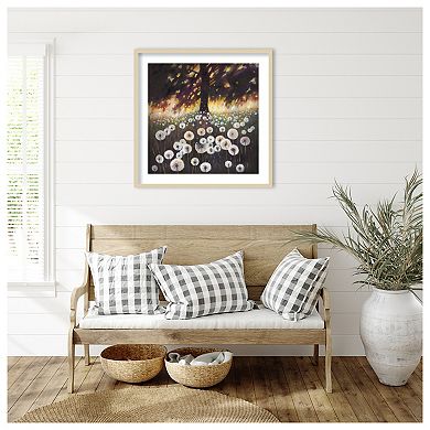 Field Of Dreams By Helen White Wood Framed Wall Art Print