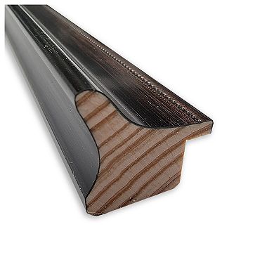 Salon Scoop Wood Non-beveled On The Door Mirror Full Length Mirror