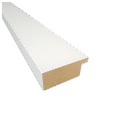 Basic Narrow Wood Non-beveled On The Door Mirror Full Length Mirror