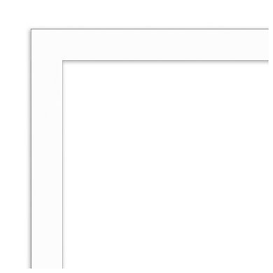 Basic Narrow Wood Non-beveled On The Door Mirror Full Length Mirror