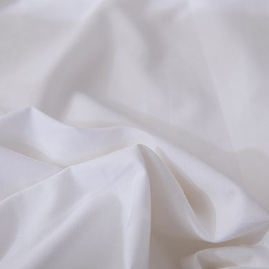 Classic Geo Embroidered Cotton Duvet Cover Set