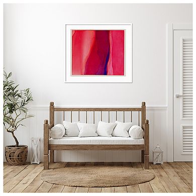 Sari Fish By Charlotte Johnstone Wood Framed Wall Art Print