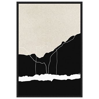 Apart By Design Fabrikken Framed Canvas Wall Art Print