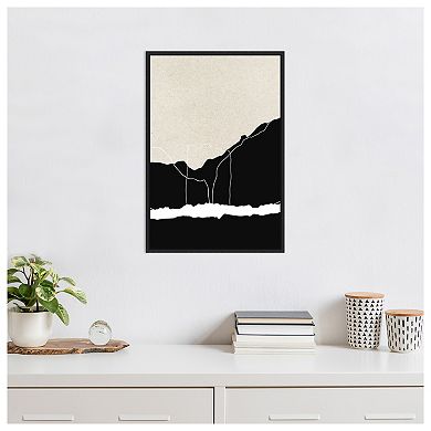 Apart By Design Fabrikken Framed Canvas Wall Art Print