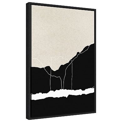 Apart By Design Fabrikken Framed Canvas Wall Art Print