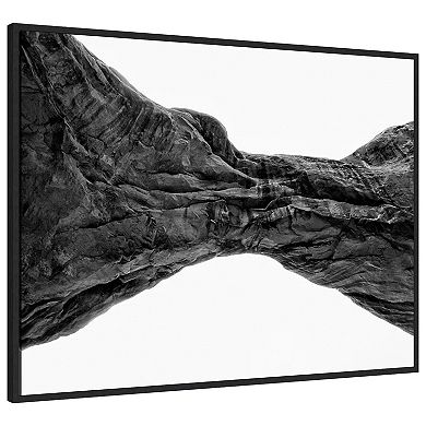 Desert Arches V By Jenna Guthrie Framed Canvas Wall Art Print