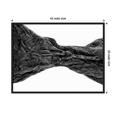 Desert Arches V By Jenna Guthrie Framed Canvas Wall Art Print