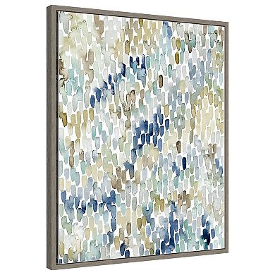 River Wavelets I By Grace Popp Framed Canvas Wall Art Print