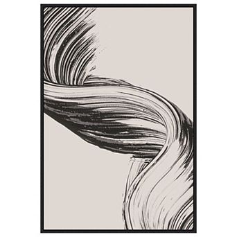 Brushed Ii By Design Fabrikken Framed Canvas Wall Art Print