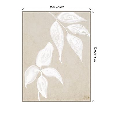 Paper Bark I By Urban Road Framed Canvas Wall Art Print