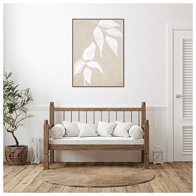 Paper Bark I By Urban Road Framed Canvas Wall Art Print