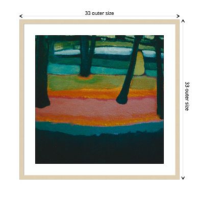 Vigil By Lee Campbell Wood Framed Wall Art Print