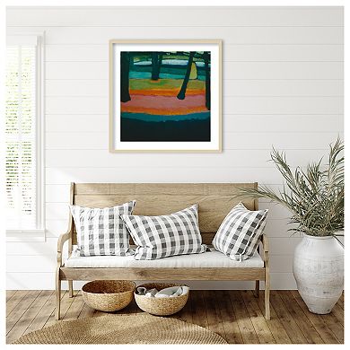 Vigil By Lee Campbell Wood Framed Wall Art Print