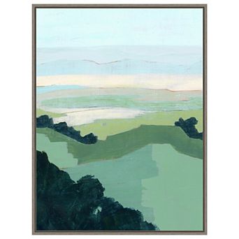 Halcyon Overlook I By Grace Popp Framed Canvas Wall Art Print