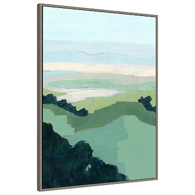 Halcyon Overlook I By Grace Popp Framed Canvas Wall Art Print