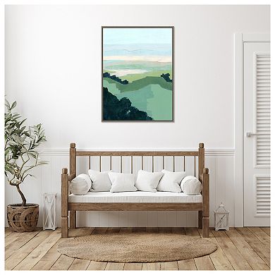 Halcyon Overlook I By Grace Popp Framed Canvas Wall Art Print