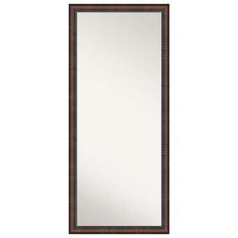 Caleb Brown Non Beveled Full Length Floor Leaner Mirror