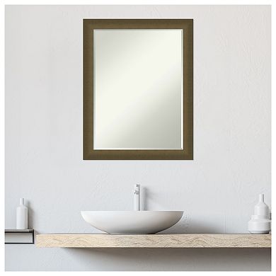 Blaine Narrow Petite Bevel Bathroom Wall Mirror