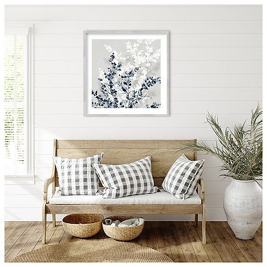 Blue Spring Ii By Isabelle Z Wood Framed Wall Art Print