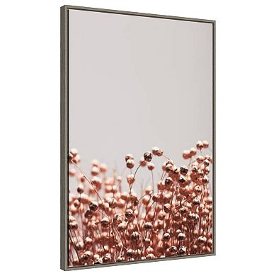 Dried Grass Copper 04 By 1x Studio Iii Framed Canvas Wall Art Print