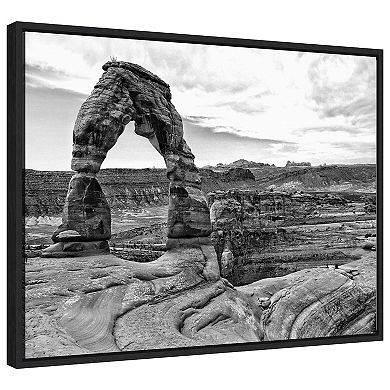 Desert Arches I By Jenna Guthrie Framed Canvas Wall Art Print