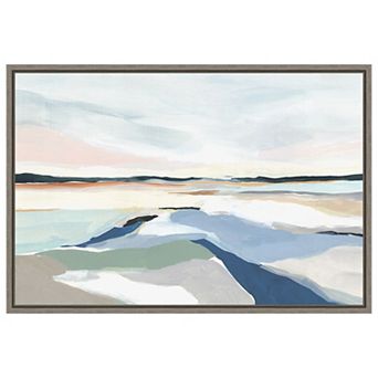Seaside Day I By Isabelle Z Framed Canvas Wall Art Print