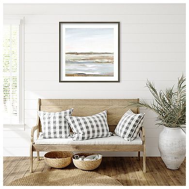 Vastness I (landscape) By Eva Watts Wood Framed Wall Art Print