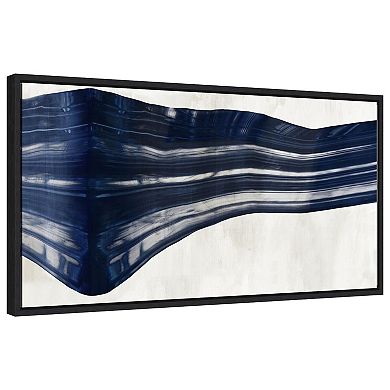 Beyond The Curve By Pi Studio Framed Canvas Wall Art Print
