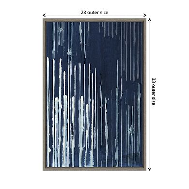 Pillars Of Life Ii By Pi Studio Framed Canvas Wall Art Print