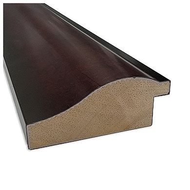 Canterbury Cherry Petite Bevel Wood Bathroom Wall Mirror - Glass Size 18 X 24