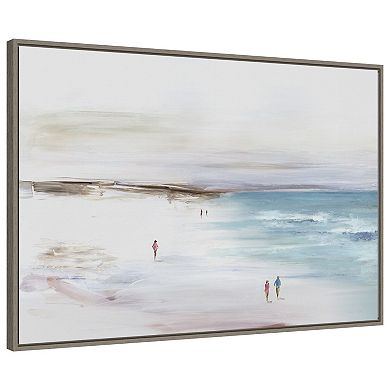 Summer Solitude Iii By Allison Pearce Framed Canvas Wall Art Print