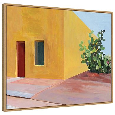 Tuscan Valley House Ii By Aimee Wilson Framed Canvas Wall Art Print