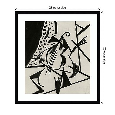 Musician By Alexander Bogomazov Wood Framed Wall Art Print