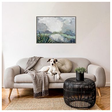 River Passage By Mary Parker Buckley Framed Canvas Wall Art Print