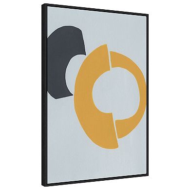 Quaternary Trilogy Ii By Regina Moore Framed Canvas Wall Art Print