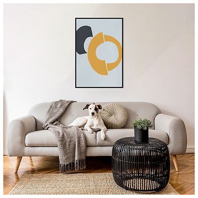 Quaternary Trilogy Ii By Regina Moore Framed Canvas Wall Art Print