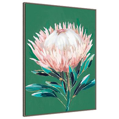 Single King Protea By Isabelle Z Framed Canvas Wall Art Print