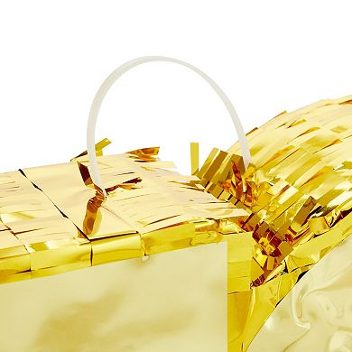 Gold Foil Pinata For 50th Birthday Party (16 X 3 X 13.2 In)