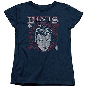 Elvis Presley Hail The King Short Sleeve Women´s Tee
